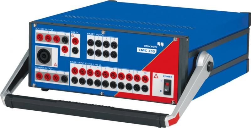 CMC 353 Компактное и универсальное средство для пусконаладочных работ, источник 3-фазного тока и 4-фазного напряжения