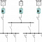 Connection diagram of EKRA-LVDC-UKPN